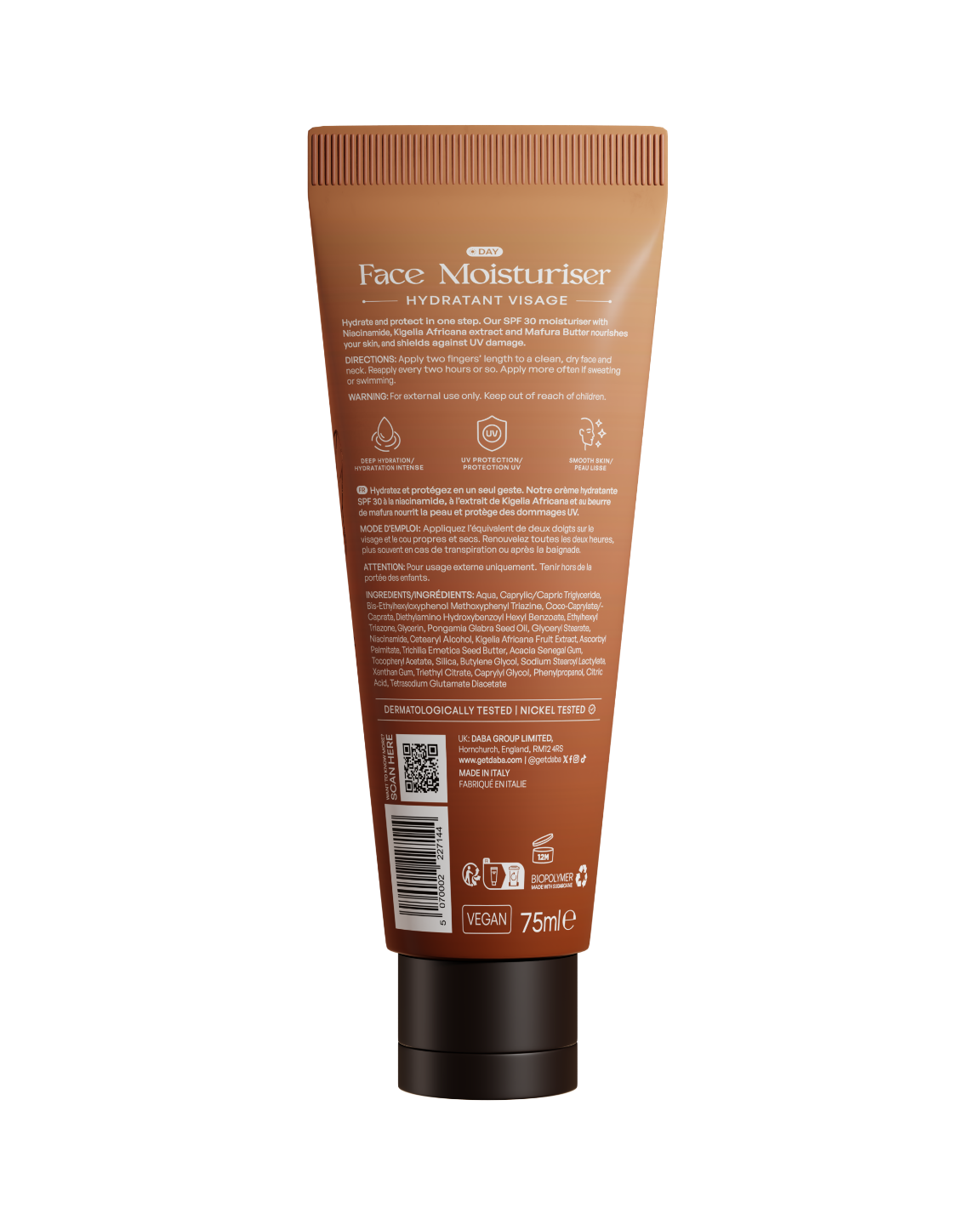 Hydrating Daily Face Moisturiser with SPF 30