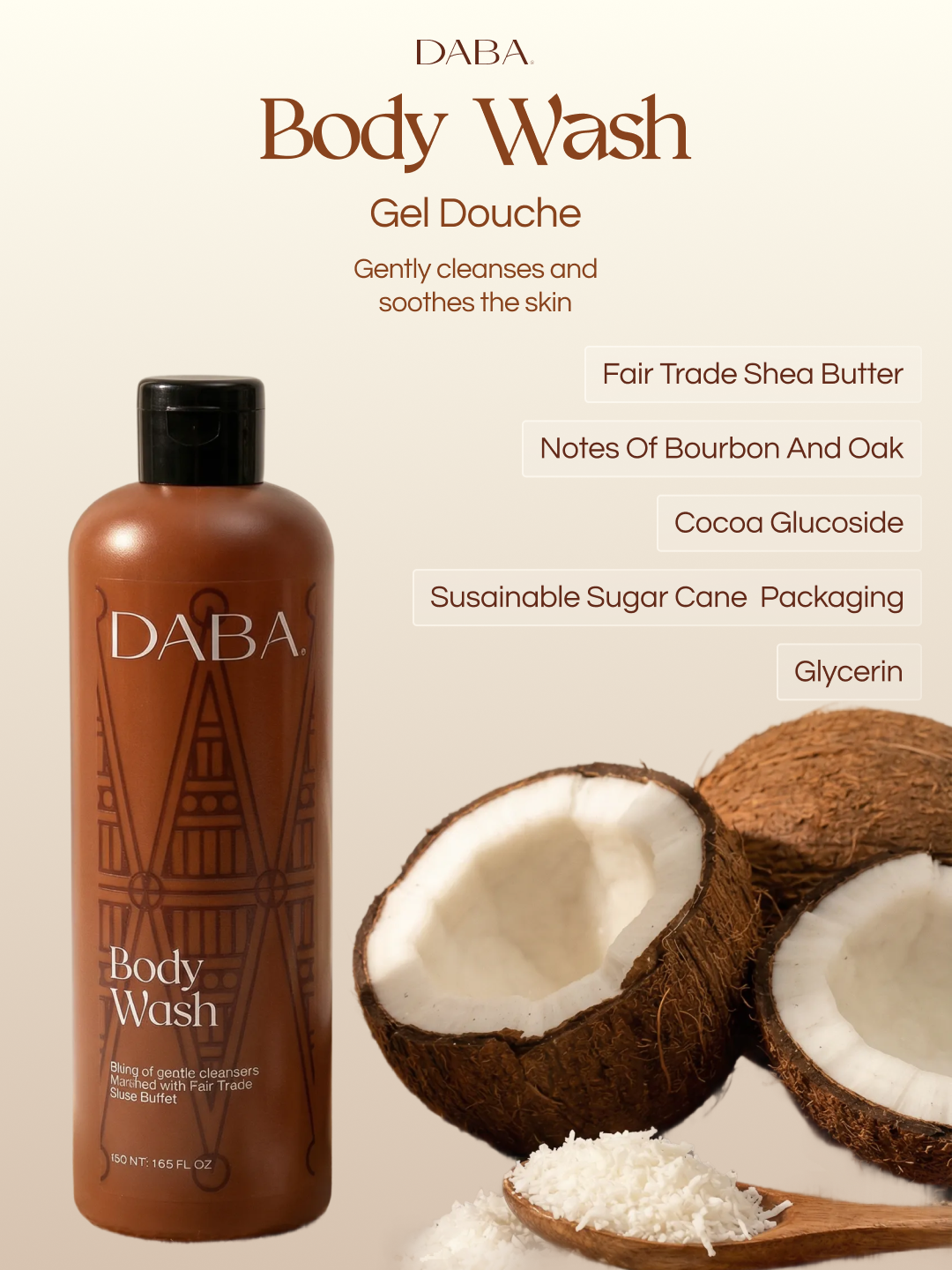 DABA Body Wash Duo
